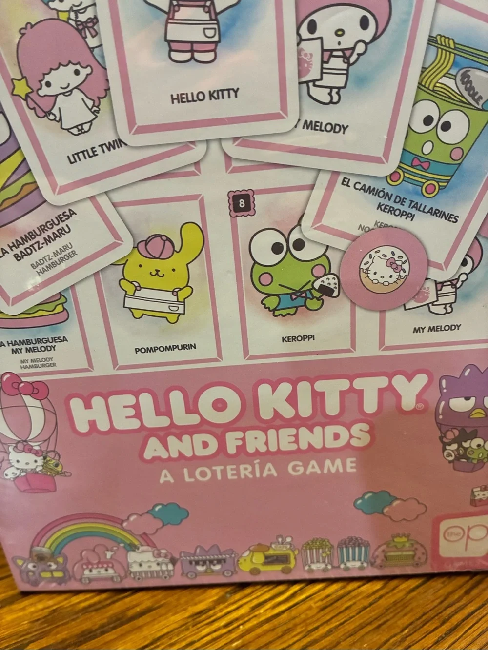 Sanrio Hello Kitty and Friends Lotería Game - Pink